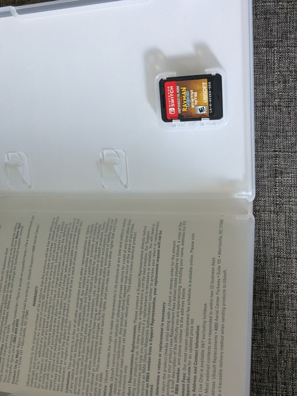 Nintendo Switch Rayman Legends Definitive Edition In Excellent Condition. - Picture 3 of 4